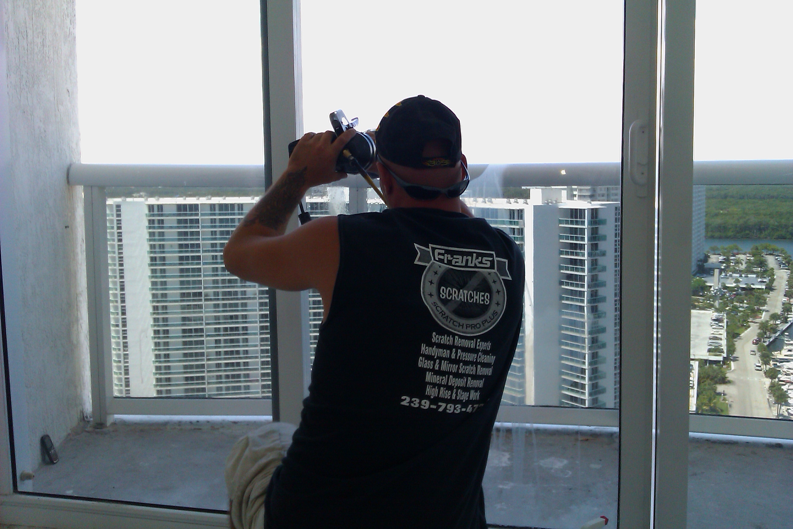 Scratched Glass Repair South Florida - Scratch Doctors - Glass