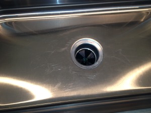 Stainless Commercial Scratched Sink