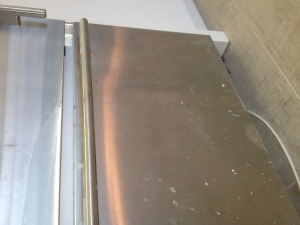 Stainless Steel Stove Scratched Door Repair