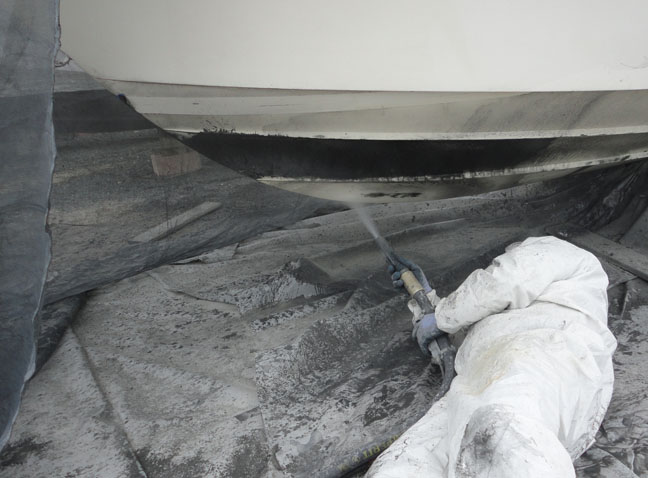 SODA-BLASTING Yacht Cleaning Restoration Repairs